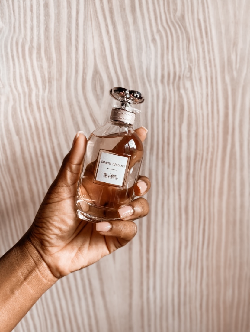 Coach Dream Perfume in Hand